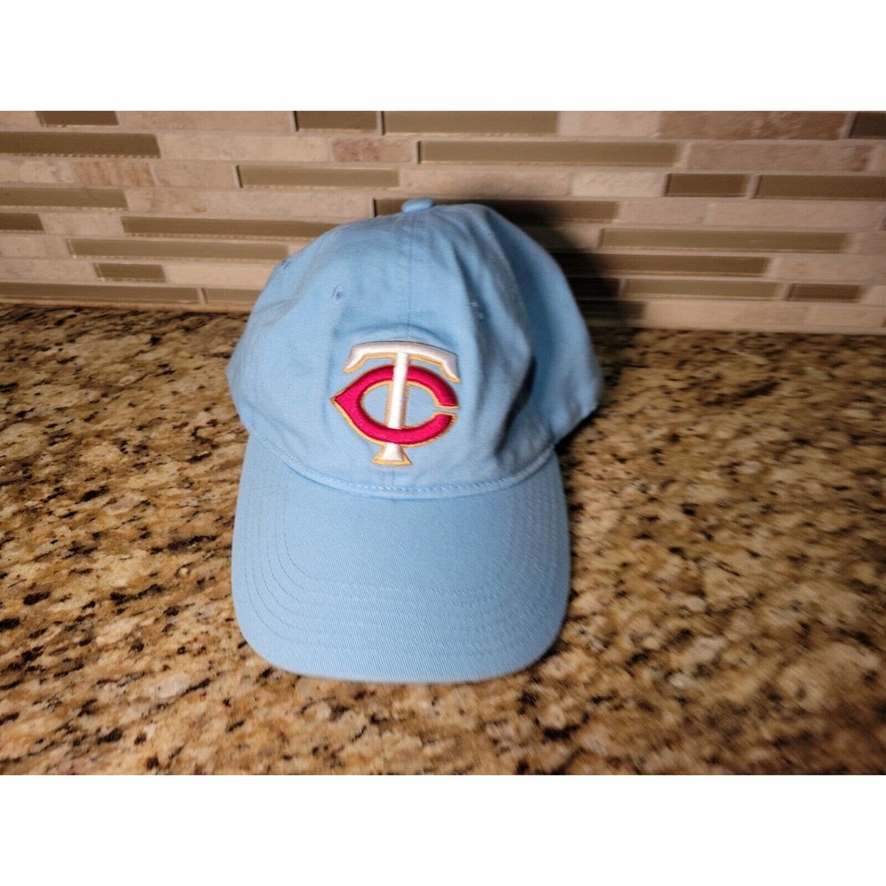Minnesota Twins Hat MLB Cap Baseball Adjustable One Size MelonWear Blue